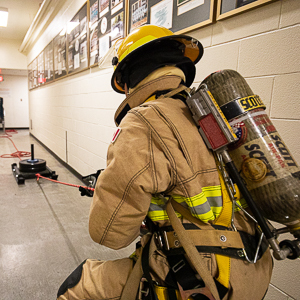 Weighted sled pull