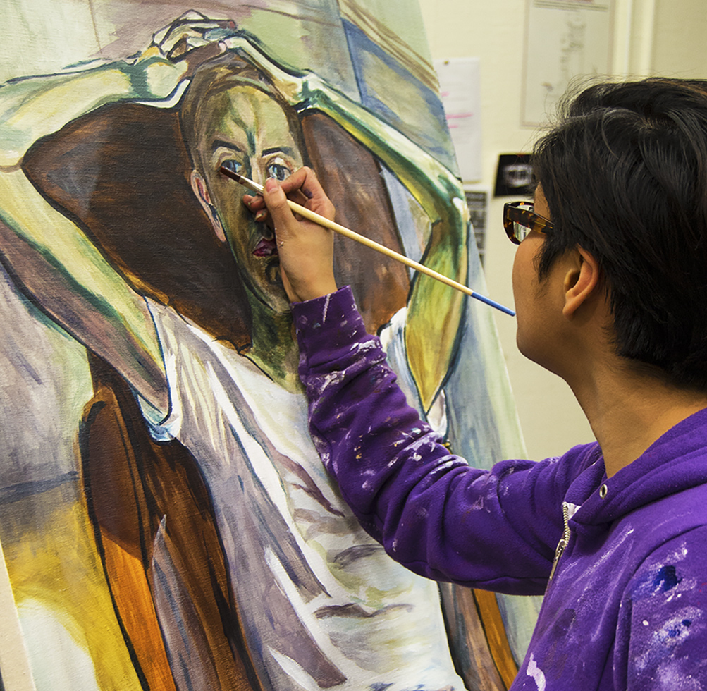 painting fine arts langara